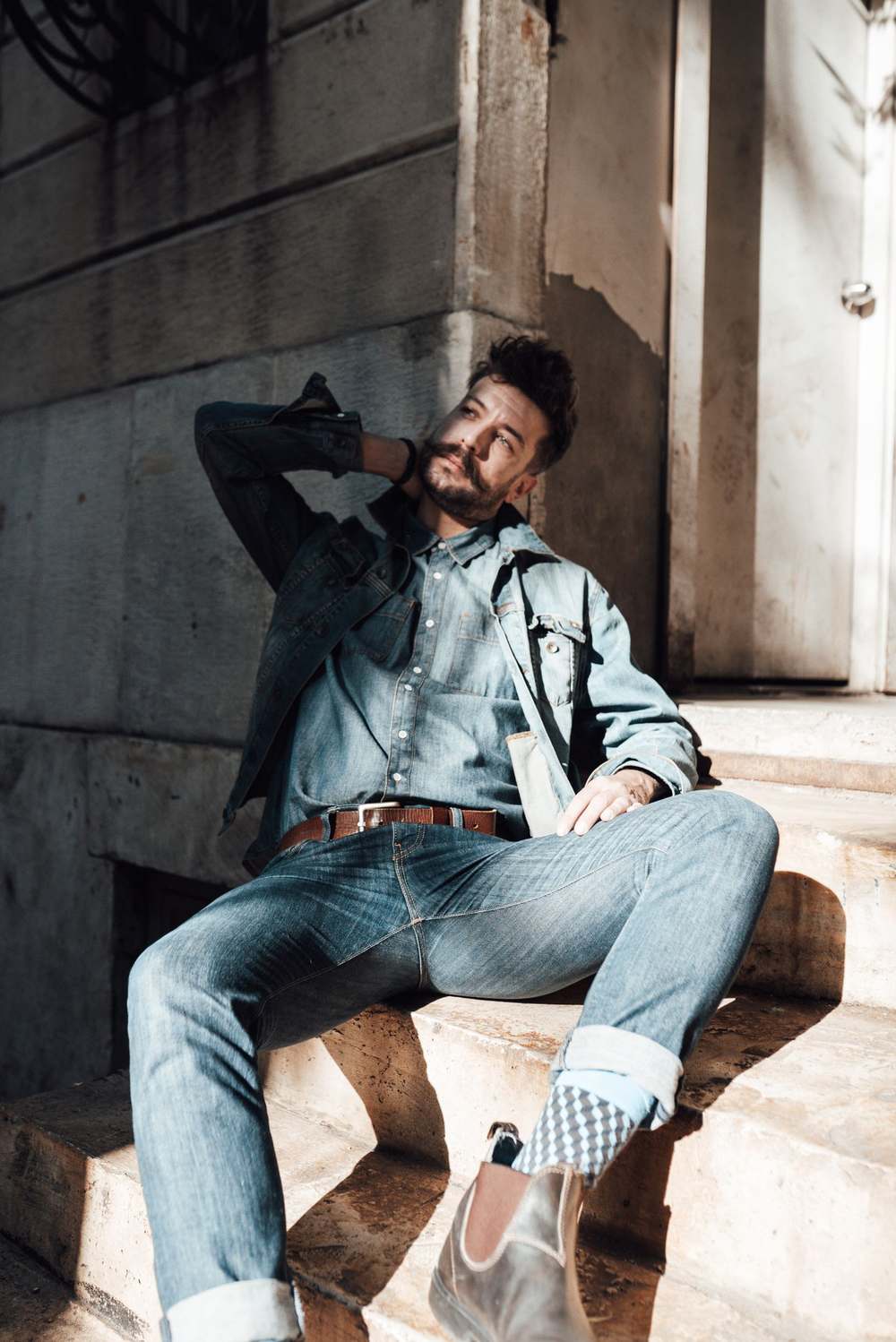 Rayon Pantalons — jean selvedge brut, jambe droite