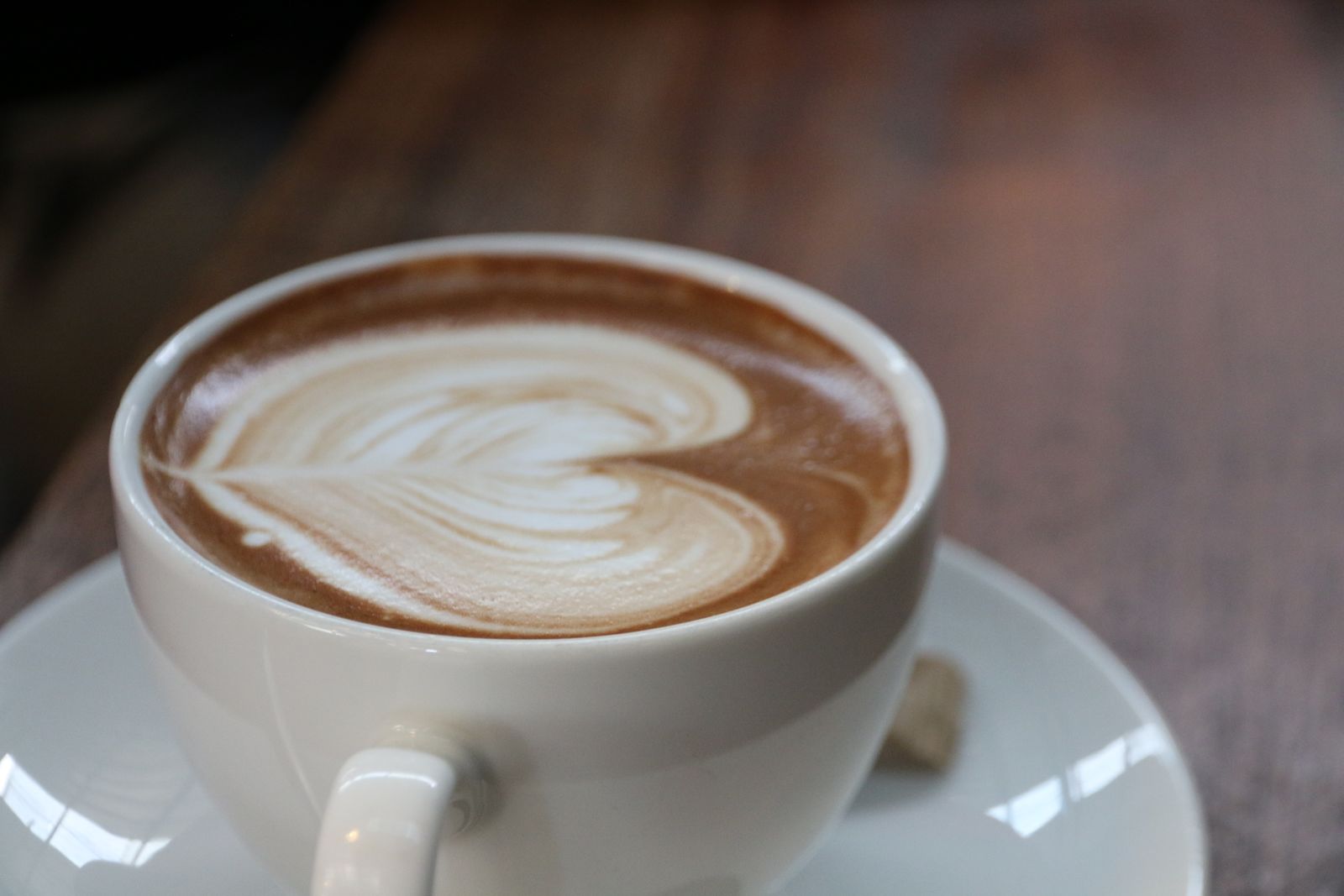 Café crème au comptoir du Café Bergamote