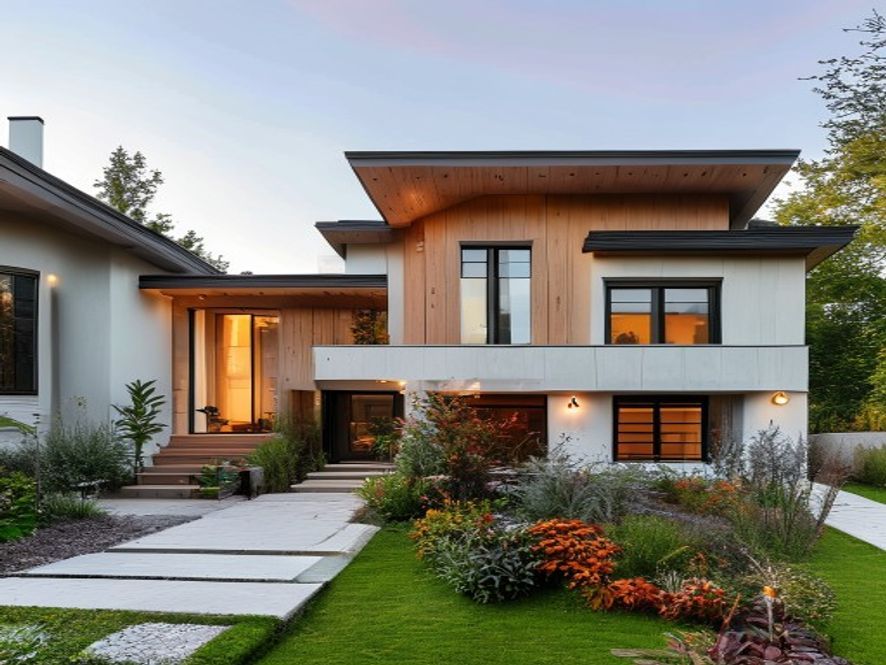 Villa familiale avec jardin dessiné — Villars-sur-Glâne