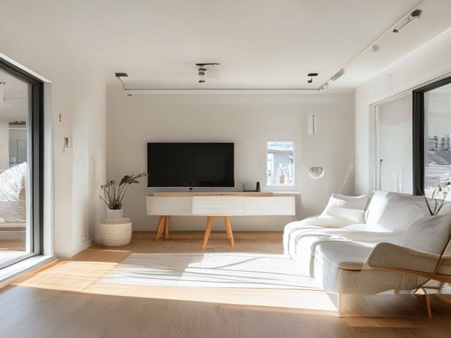Appartement rénové, épuré et calme — Marly