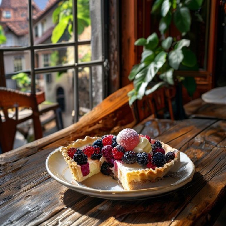 Tarte aux fruits rouges maison