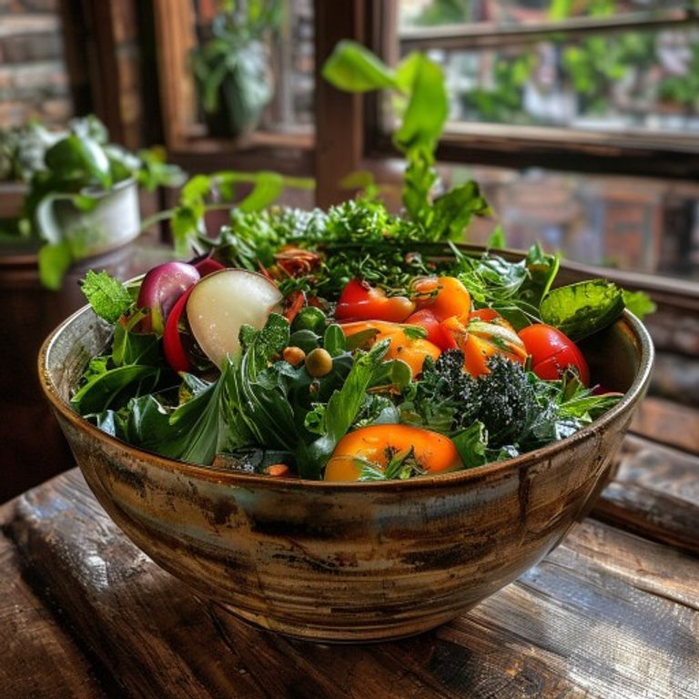 Grand bol de légumes de saison