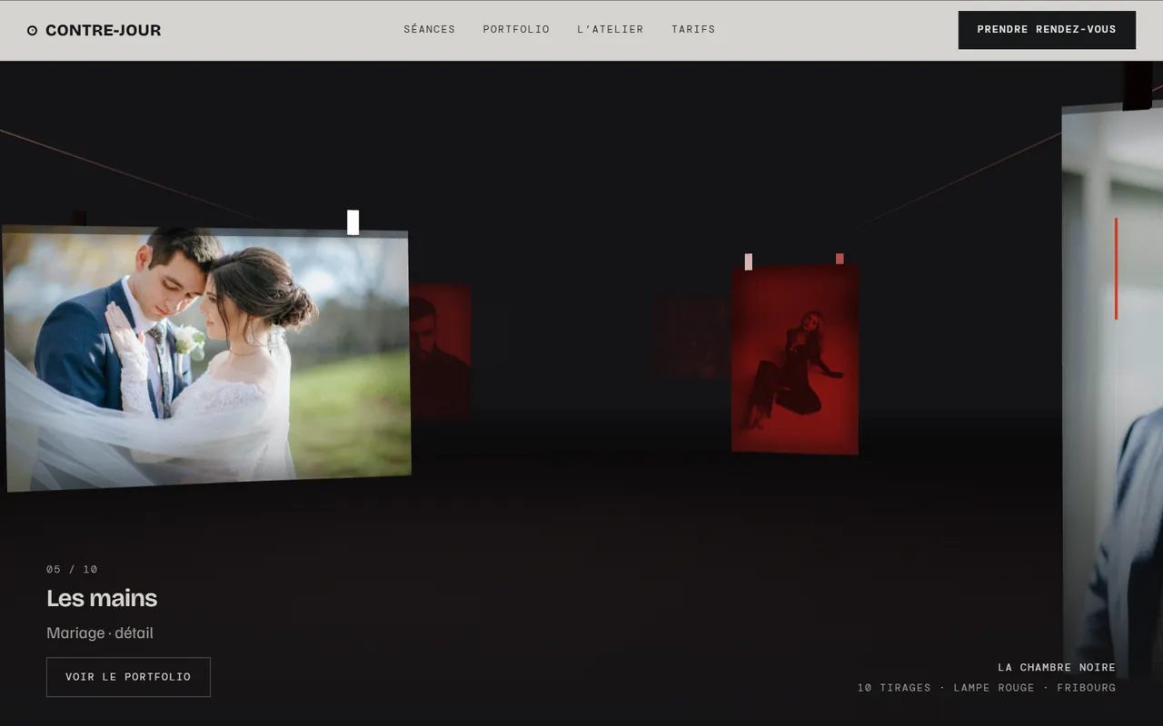 Contre-Jour — the darkroom in 3D